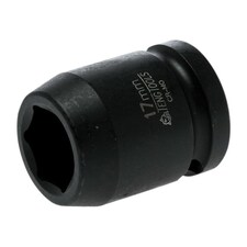 Teng Hexagon 6-point Impact Socket - Multi Colour - 17mm