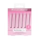 image 1 of Brushworks Sectioning Clips Pack of 6, PETA-Approved Cruelty-Free | Pink