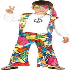 Fancy Dress Child Hippie - 3-4 Years