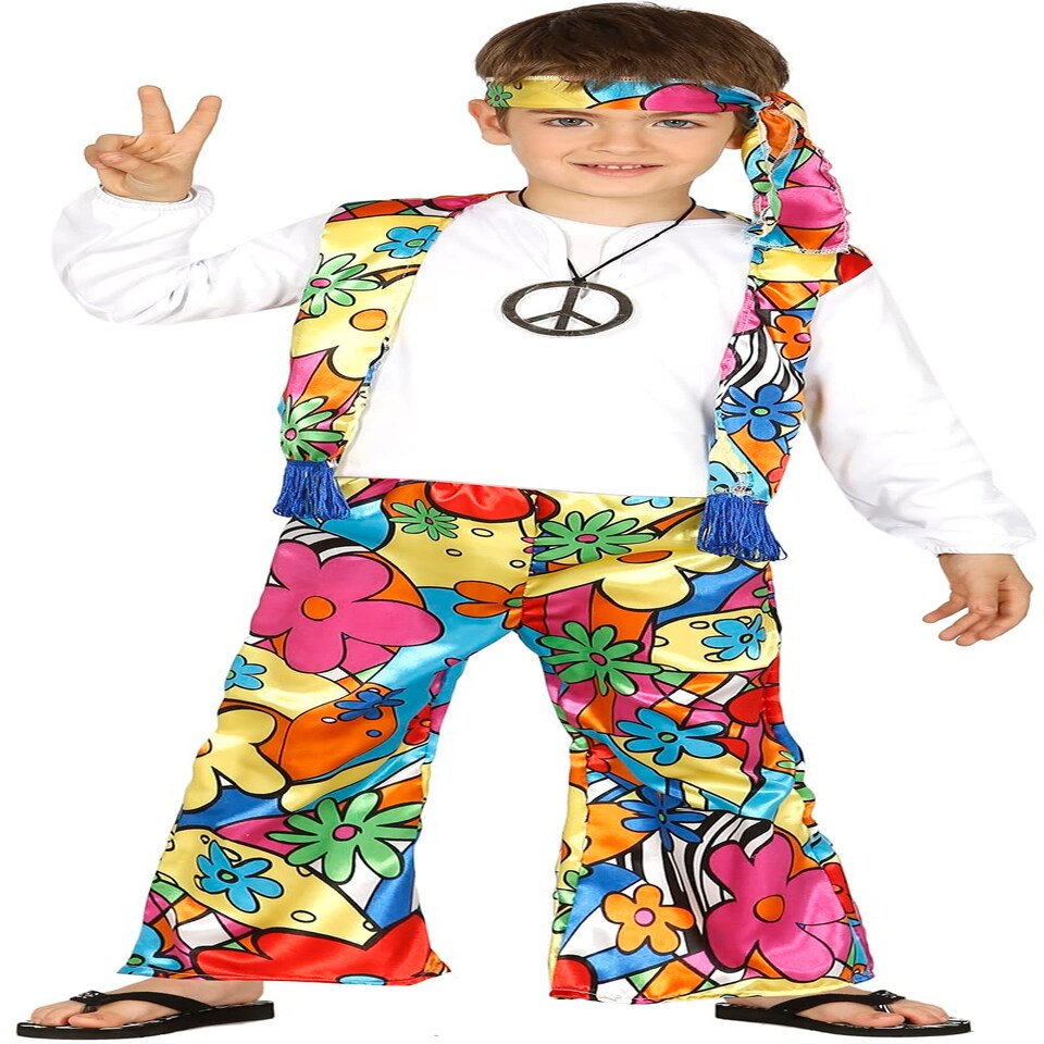 image 1 of Fancy Dress Child Hippie - 3-4 Years