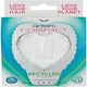 image 2 of Tangle Angel Hairbrush Detangling Wet or Dry Hair White Compact Anti Bacterial