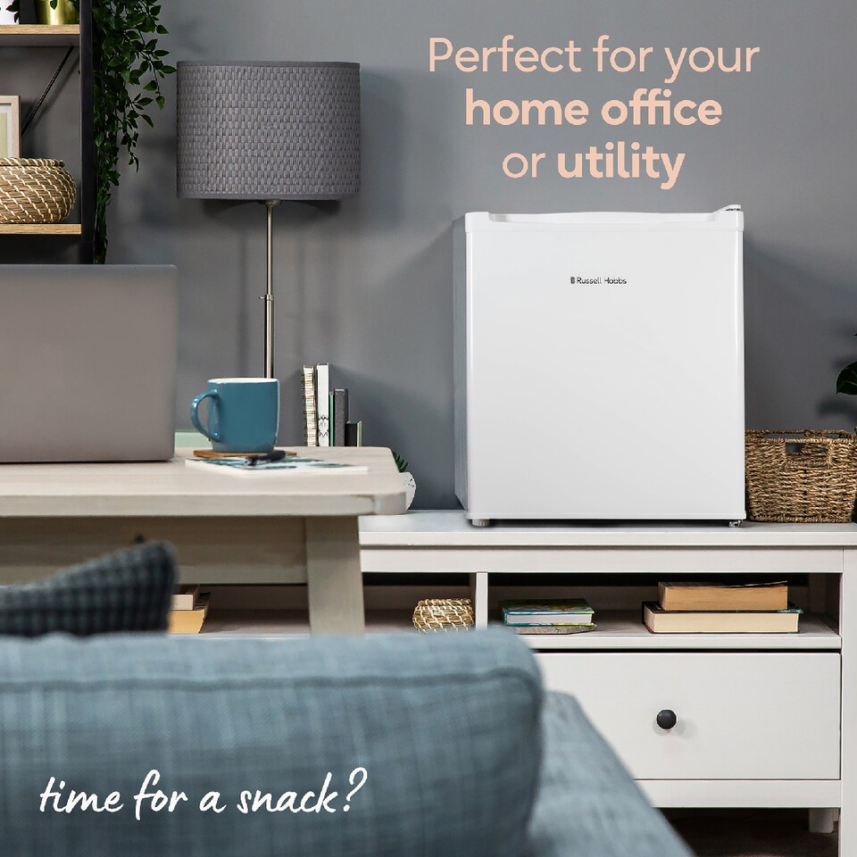 image 1 of Russell Hobbs 40L Larder Mini Fridge - White RHTTLF2E1W