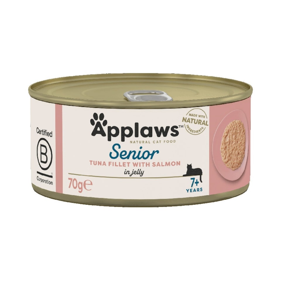 image 1 of Applaws Senior Cat Tuna With Salmon 70g (Pack of 24)
