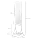 image 5 of HOMCOM Full Length Mirror with LED Lights, Dimmable Free Standing Full Body Mirror with 3 Temperature Colours, Adjustable Angle and Storage Shelf for Bedroom, Living Room, Hallway, White