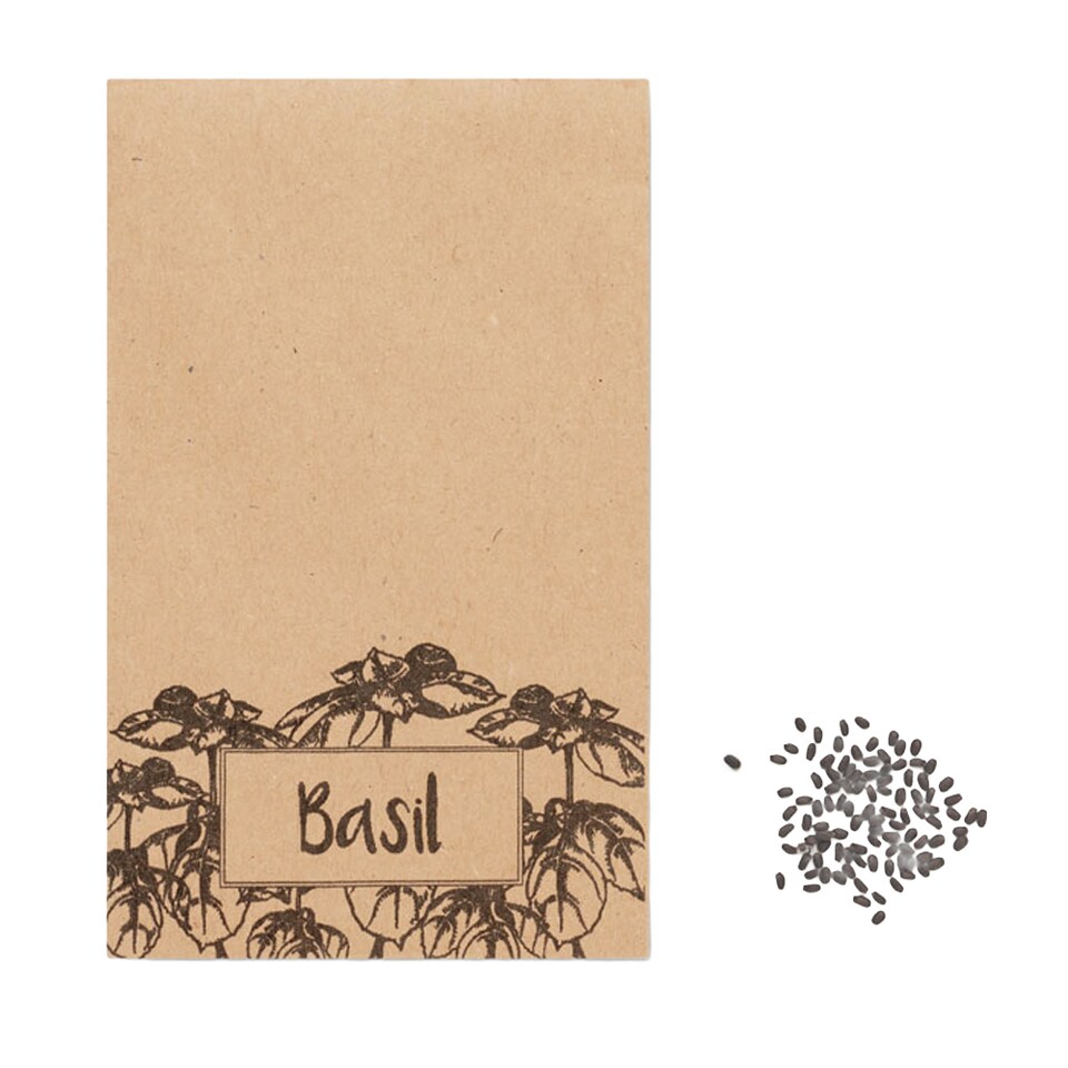 image 1 of MidOcean Basilop Basil Herb Seeds | Brown | Beige | One Size | 1