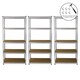 image 2 of 3 x E-Rax Galvanised Racking Units Grey