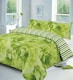 image 1 of Roses Duvet Cover Set - King - Green