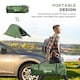 image 8 of Outsunny Double Layer Camping Tent for 1-2 Man, 2000mm Waterproof, Green