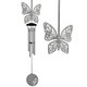 image 1 of Woodstock Flourish Wind Chime - Butterfly