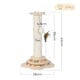 image 7 of Skylos Cat Scratching Post 45cm Natural Sisal Pole Activity Center Toys