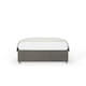 image 2 of Ortho Classic Orthopaedic Mink Chenille 2 Drawer Divan Set And Pearl Headboard King Size