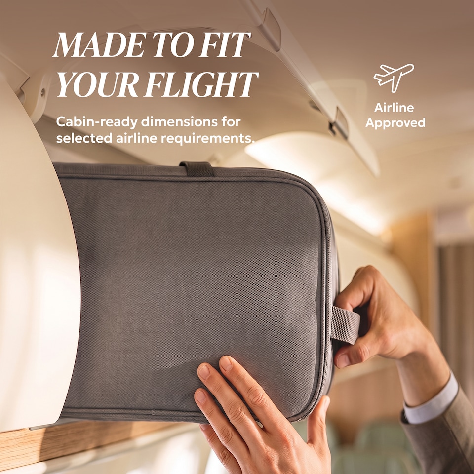 image 1 of Lugg Mars Soft Cabin Bag with Wheels 56x45x25cm for EasyJet Overhead Locker