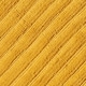 image 5 of Organic Cotton Ribbed Bath Runner - Ochre