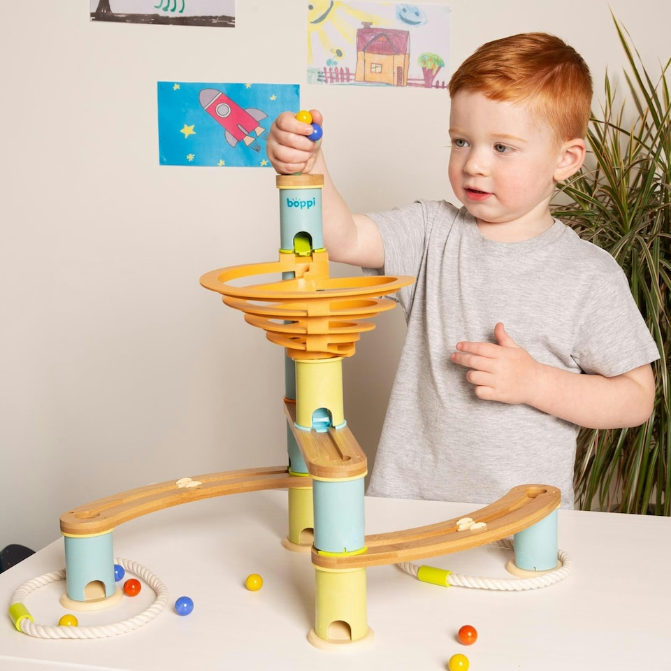 image 1 of boppi Bamboo Marble Run - Starter Pack 815005A