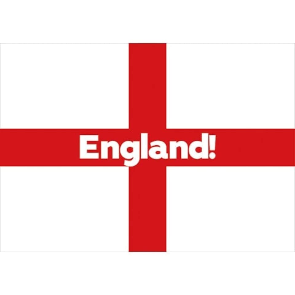 A2 England Party Sign Decoration 59cm x 42cm