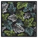 image 2 of Leaf print on dark bachground (Picture Frame) White | XS