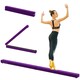 image 1 of HOMCOM 2.4M Folding Balance Beam, Purple