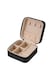 image 1 of Living and Home Portable Jewelry Organizer Box with Multiple Compartments-Black | Black