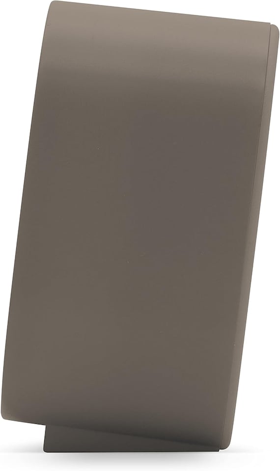 image 1 of Acctim Robyn Mini Bedside Alarm Clock | Grey | Grey