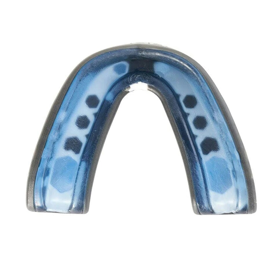 image 1 of Shock Doctor Unisex Adult Gel Max Power Mouthguard - Carbon/White - One Size