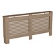 image 9 of Vida Designs Milton Radiator Cover MDF Slatted Cabinet, Unfinished, 172cm