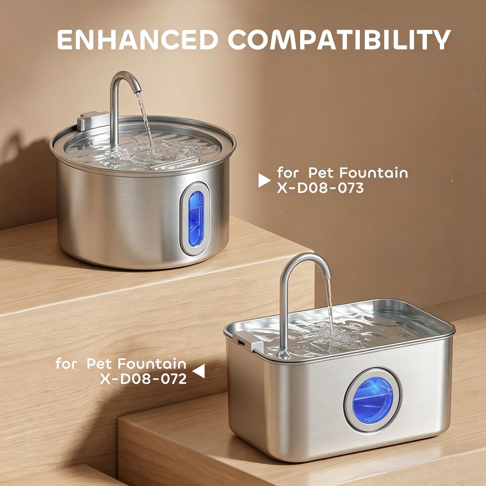 image 1 of PawHut 16 Pack Cat Water Fountain Filters for Automatic Pet Fountain
