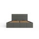 image 7 of End Lift Ottoman Storage Bed Small Double Grey | Grey | Grey