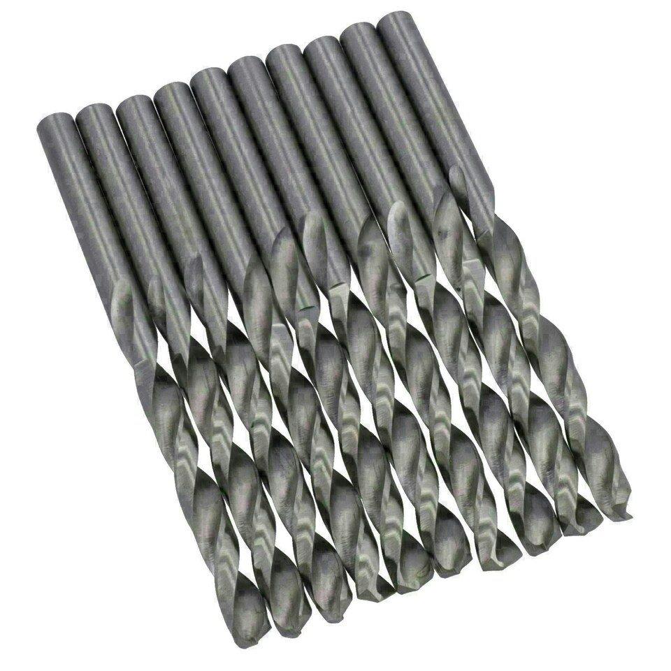 image 1 of 6.5mm HSS-G Metric MM Drill Bits for Drilling Metal Iron Wood Plastics 10pc