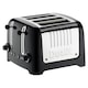 image 7 of Dualit 4 Slice Toaster & 1.5 Litre Kettle High Gloss LITE Breakfast Set, Black
