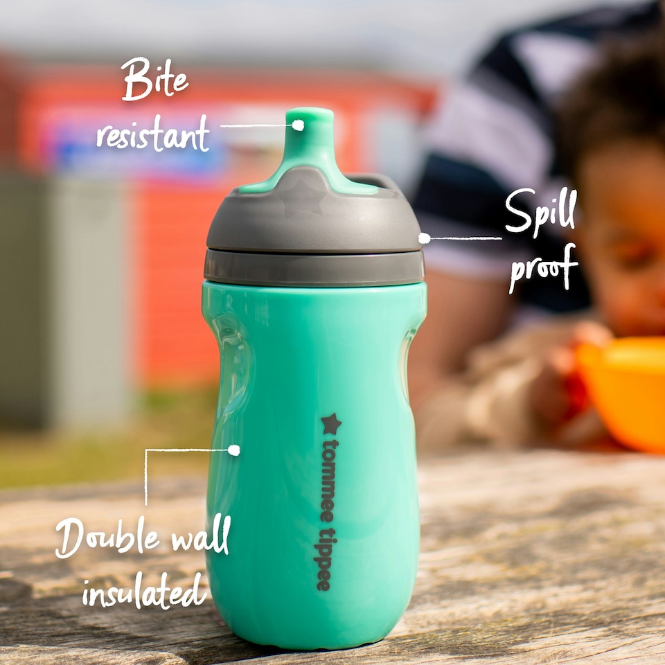 image 1 of Tommee Tippee Insulated Sportee Water Bottle for Toddlers