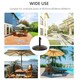 image 5 of Outsunny 25KG Patio Weighted Umbrella Base Parasol Holder Outdoor Stand