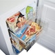 image 8 of SIA UCF50WH 50cm White Freestanding Under Counter Freezer 80L White