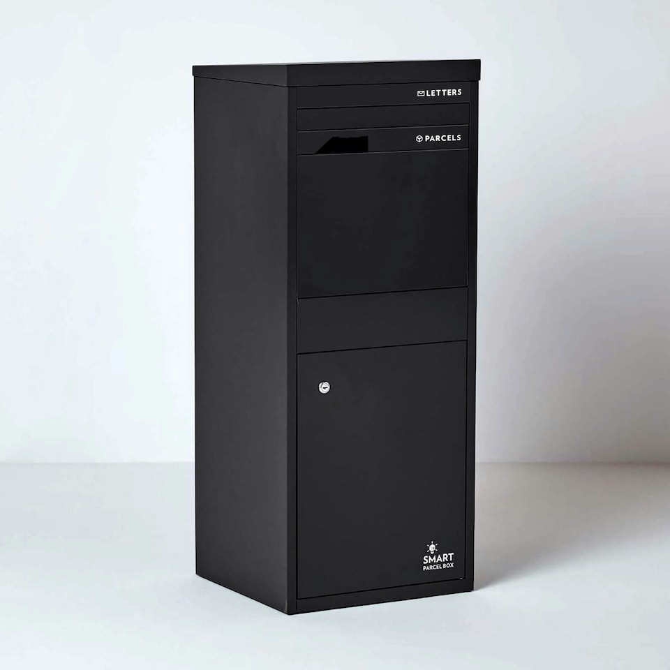 image 1 of SMART PARCEL BOX® Large Front & Rear Access Black Black