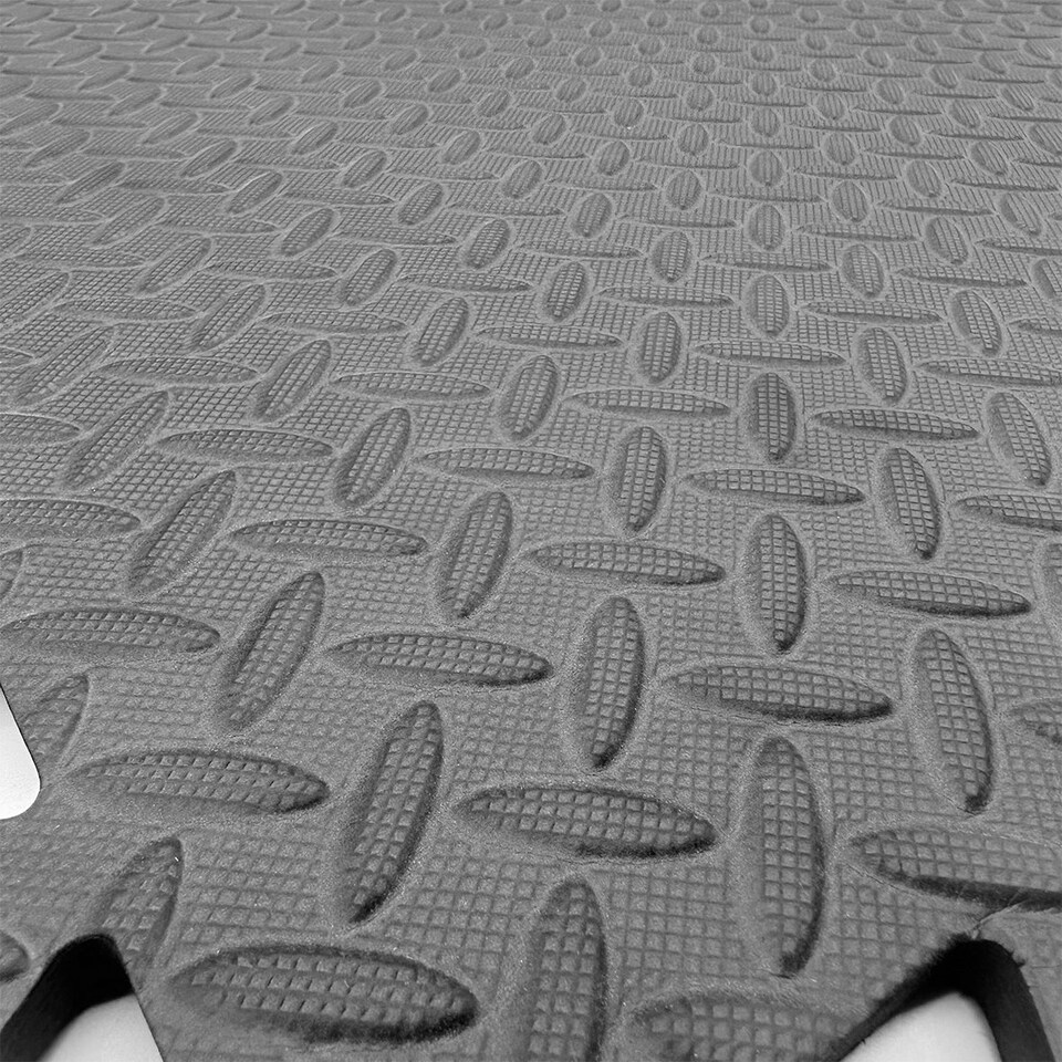 image 1 of Interlocking Soft EVA Foam Floor Tiles Flooring Grey | Pack of 36pcs