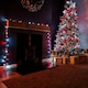 image 3 of 200 LED 16m Christmas Outdoor Function Lights Timer Clear Cable in Red & White