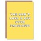 image 1 of Don't Look Day Over Fabulous Fun Joke Funny Birthday Card