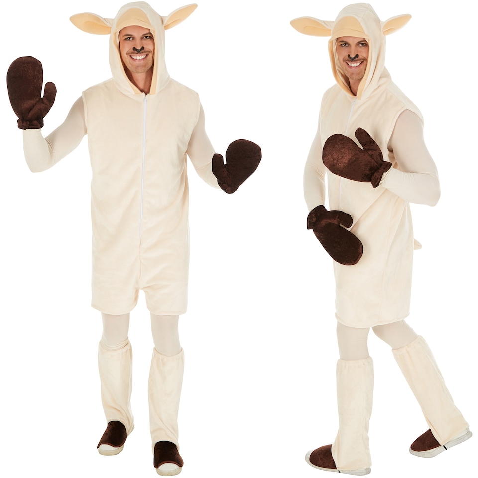 image 1 of Sheep Costume | Cream | beige | M | 1