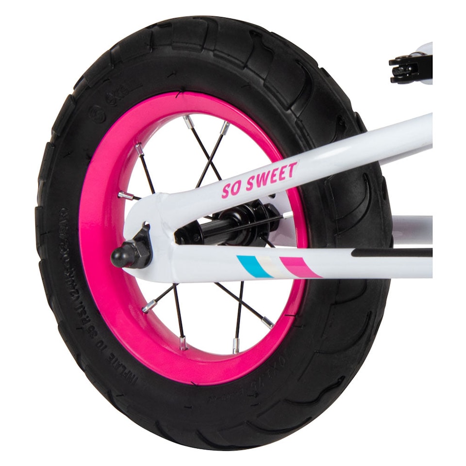 image 1 of HUFFY So Sweet 10-inch Gloss White Balance Bike (27295W)