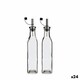 image 1 of Oil and Vinegar Set Vivalto WJ7069-M Transparent Metal Glass Crystal Plastic 300 ml (24 Units) N/A