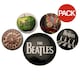 image 1 of The Beatles Badge Set (Pack of 5) - Multicoloured - One Size (UTBS2297)