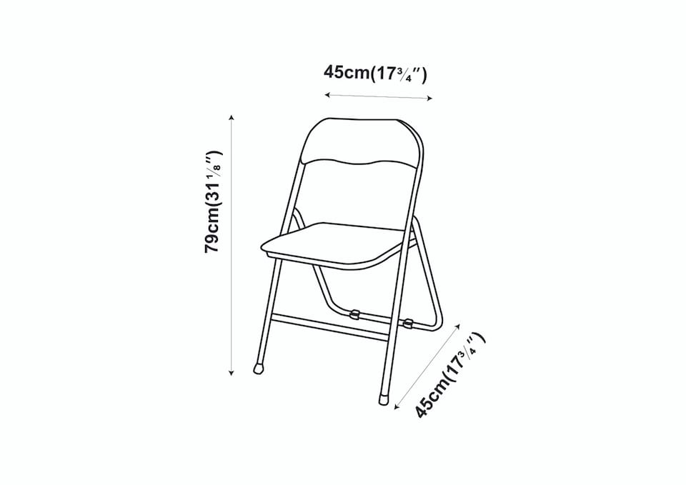 image 1 of 4-Pc Folding Chair Set with Cushioned Velvet Seat and Back | Grey | 4