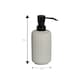 image 2 of Showerdrape Alexandria Concrete Liquid Soap Dispenser | Cream | 1
