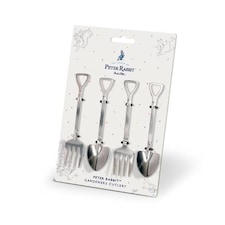 Peter Rabbit Set Of 4 Gardeners Cutlery