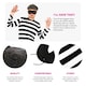 image 2 of Storybook Burglar Costume - Long Sleeve Top, Mask & Bag Black | 2XL