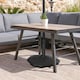 image 8 of Outsunny 18kg Patio Parasol Base Concrete Outdoor Umbrella Stand Holder Black