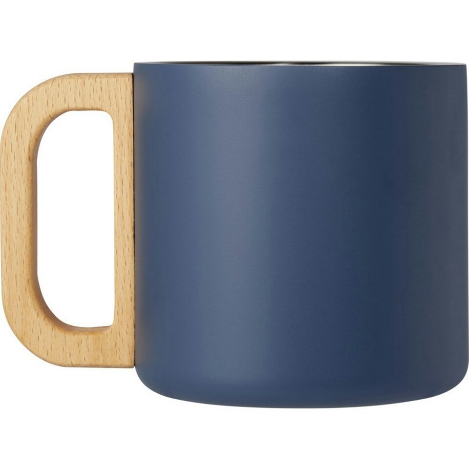 image 1 of Seasons Bjorn Plain Stainless Steel 360ml Mug - Dark Blue - One Size