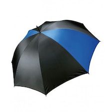 Kimood Storm Manual Open Golf Umbrella - Black/Royal - One Size