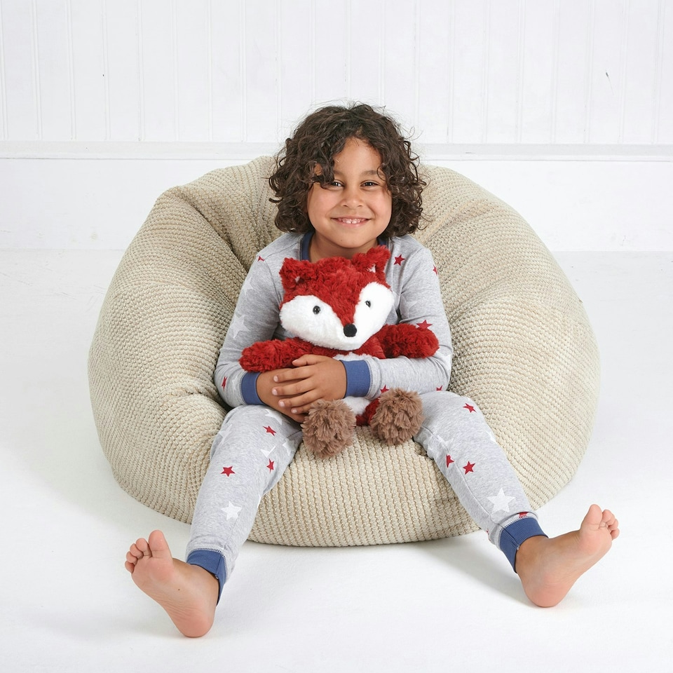 image 1 of Aroma Home Snuggable Plush Hottie with Microwavable Pouch Fox