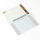 image 1 of 2026 Monthly Memo Board Calendar & Pen Leopard Design
