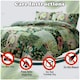 image 3 of Ellis Floral Printed Duvet Cover Set Reversible Polycotton Beddings Multi | Double